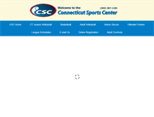 Tablet Screenshot of ctsportscenter.com